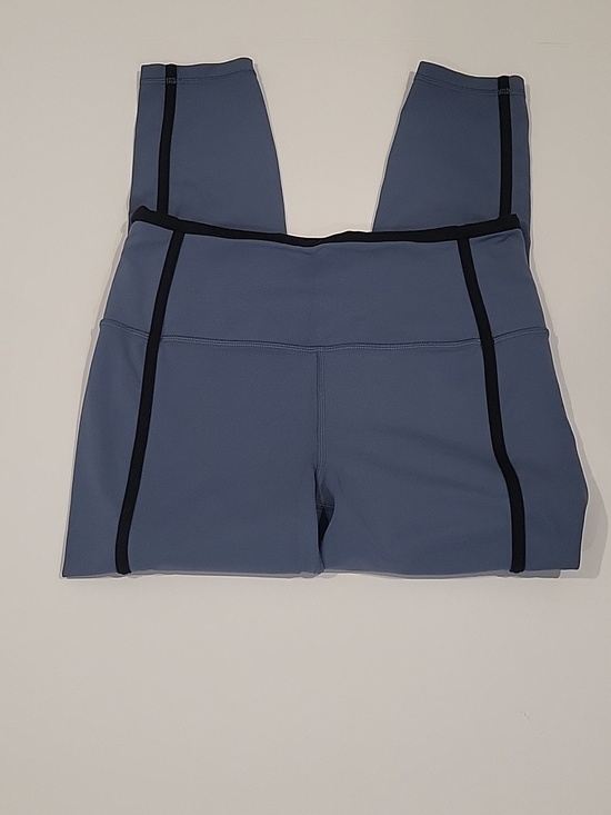 Athleta Pants - Athleta Elation 7/8 Leggings Ultra High Rise Blue Black Women’s Size Medium